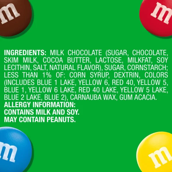 M&M'S Chocolate con Leche, Tamaño Regular, 47.91 g, Paquete de 48 - Image 3