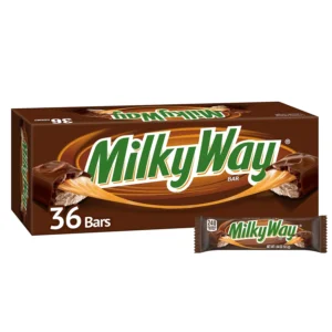 Milky Way Barras de Chocolate, Tamaño Regular, 52.16 g, Paquete de 36