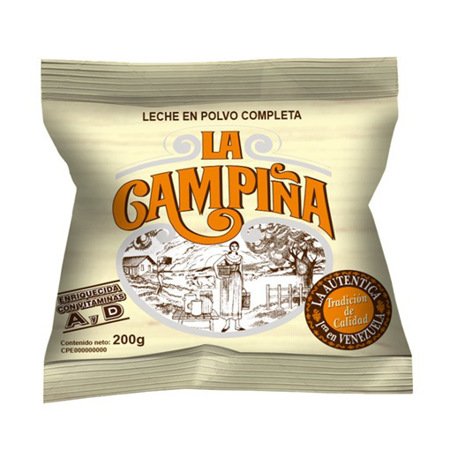 Leche La Campiña en polvo 200gr