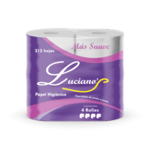 Papel Luciano 215 Hoja 4 Rollos