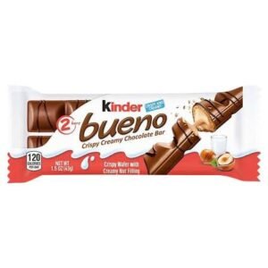 Kinder Bueno Chocolate con Leche y Avellanas 43g (Unitario)