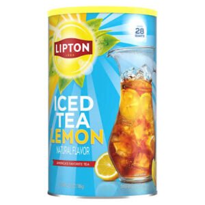 Lipton Lemon Iced Tea Mix (Mezcla para Té Frío con Limón)