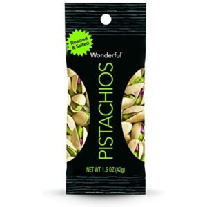 Pistachos Tostados y Salados (Caja 24 Paquetes Individuales)
