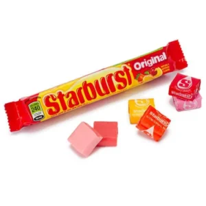 Starburst Caramelos Frutales Masticables 58g (Unitario)