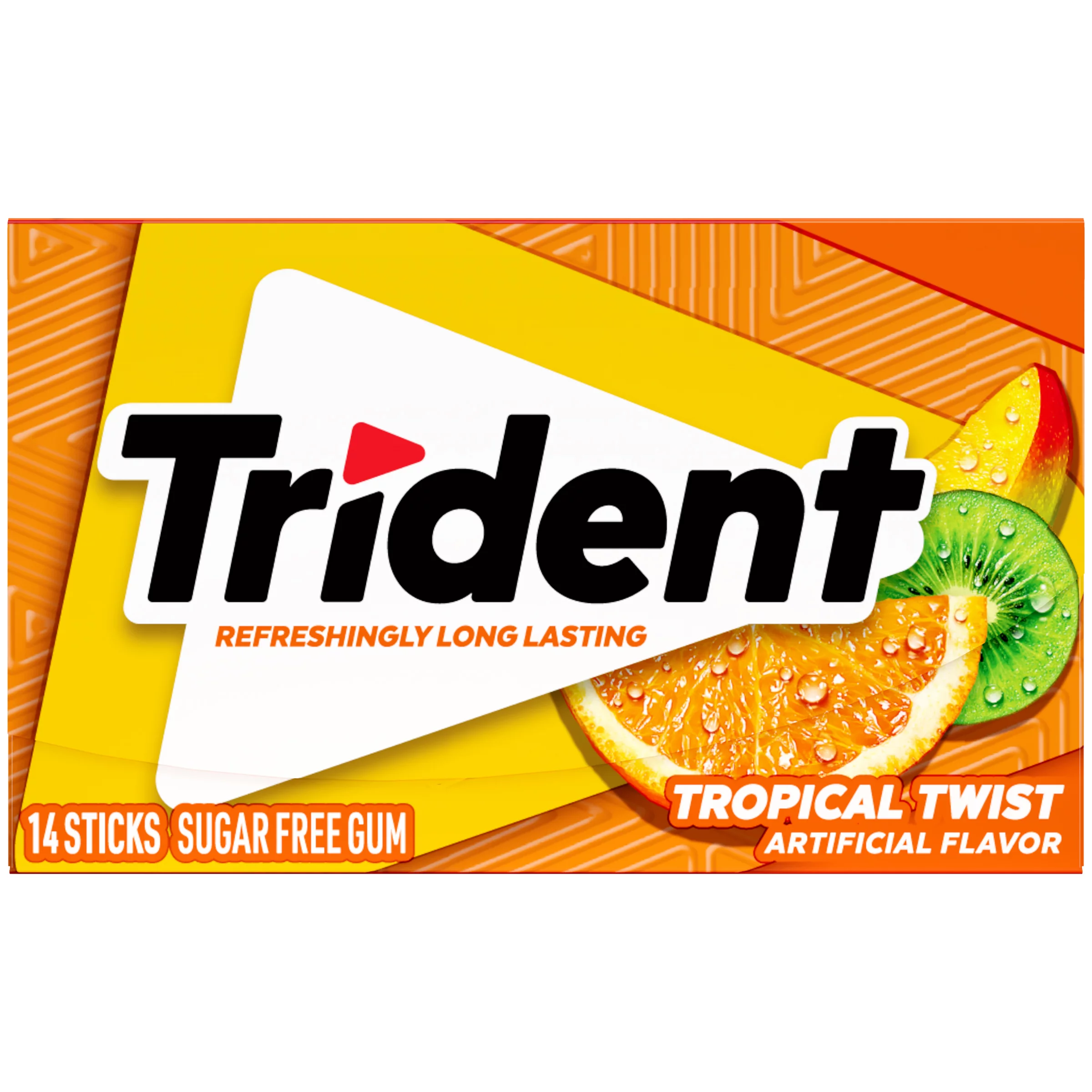 Trident Chicle Sabor Tropical 14g (Unitario)