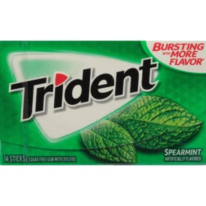 Trident Chicle Sabor Hierbabuena 14g (Unitario)