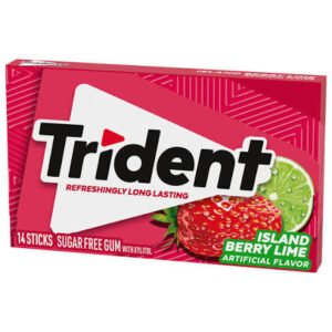 Trident Chicle Sabor Berry Island 14g (Unitario)