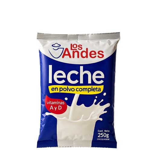 Leche Los Andes en polvo 250gr